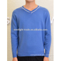 pure cashmere v-neck pullover long sleeve sweater for men